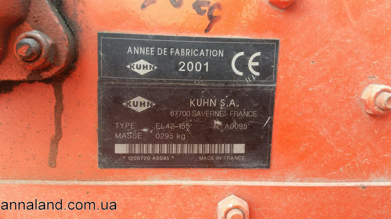  Грунтофреза KUNH - EL42-155 - 6 - Annaland.com.ua.jpg Продаж бу сг техніки з Нідерландів